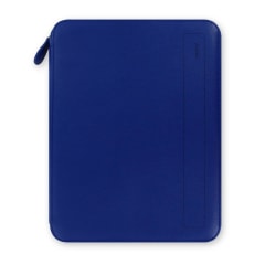 A4 PENNYBRIDGE ZIP FOLDER COBALT BLUE