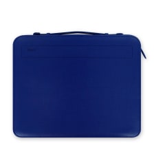 A4 PENNYBRIDGE ZIP FOLIO Hndl COBALT Blu