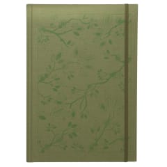 A4 Journal Foil Leaf/Sage