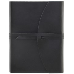 LANTERN STUDIOS A5 Wrap Journal Black