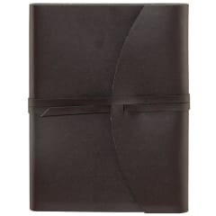 LANTERN STUDIOS A5 Wrap Journal Brown