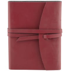 LANTERN STUDIOS A6 Wrap Journal Red