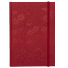 LANTERN STUDIOS Linen A5 Journal Cherry