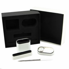 LIFEFX Black  White Desk Set