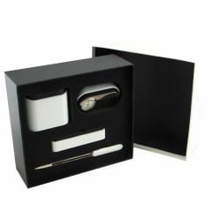 LIFEFX Black  White Desk Set
