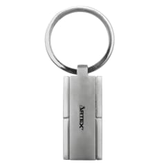 LIFEFX Matt Chrome Keyring