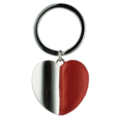 LIFEFX Red Leather Keyring