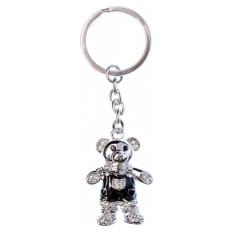 LIFEFX Teddy Blk Overall Keyring