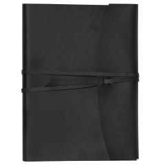 A4 Wrap Journal Black