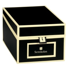 Business Card Box Black