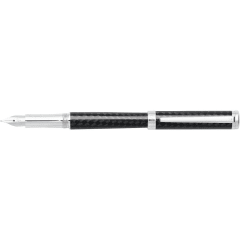 Intensity Carbon Fiber / Chrome Plate Medium Fountain Pen