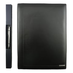 Classic Century Padfolio+Agenda Pen Blk