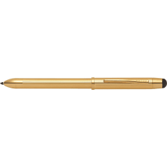 Tech3+ 23kt Gold Plated Multi-Function Pen with Stylus