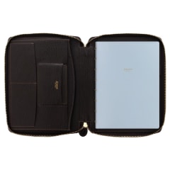 Chester A5 Zip Folio Brown