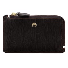 FILOFAX Chester Zip Crd Hldr SLG Brown
