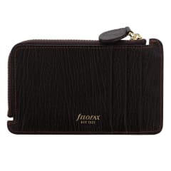 FILOFAX Chester Zip Crd Hldr SLG Brown