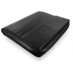 A4 NAPPA ZIP FOLIO W/RING BLACK