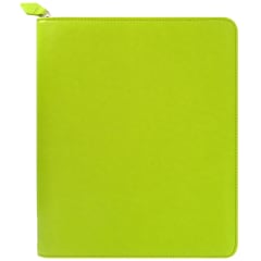 FILOFAX SAFFIANO Lg ZIP GALAXY3-10.1in CASE PEAR
