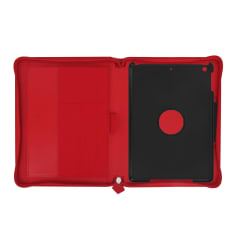 FILOFAX SAFFIANO LARGE ZIP IPAD AIR 2 POPPY