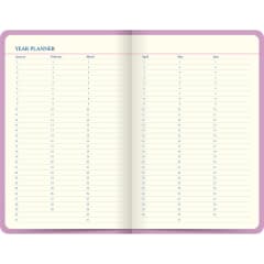 Icon Book Perpetual Diary Pink