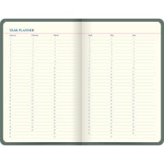 Icon Book Perpetual Diary Green