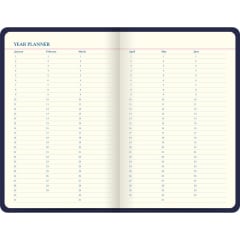 Icon Book Perpetual Diary Navy