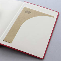 Icon Book Perpetual Diary Red