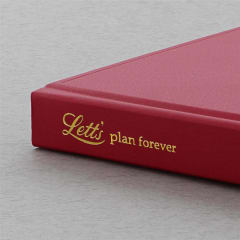 Icon Book Perpetual Diary Red