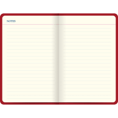 Icon Book Perpetual Diary Red