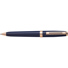 Prelude Cobalt Blue Lacquer Rose Gold Ballpoint Pen