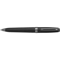 Prelude Gloss Black/Gunmetal Lacquer Ballpoint Pen