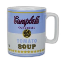 Mug Warhol Soup Blue/White