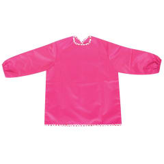 APRON SLEEVED MEDIUM PINK