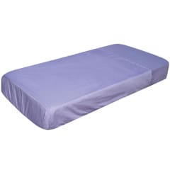 COT 1PCE COMBO FITTED LILAC POLYCOTTON