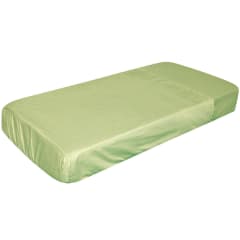 SILLY BILLYZ COT 1PCE COMBO FITTED LIME POLYCOTTON