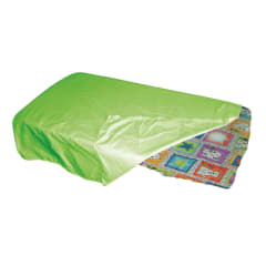 COT COMBO LIME/DOG POLYCOTTON