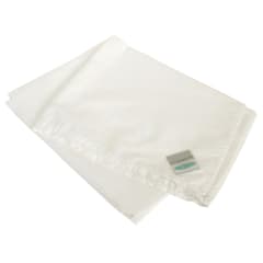 COT SHEET FLAT WHITE POLYCOTTON