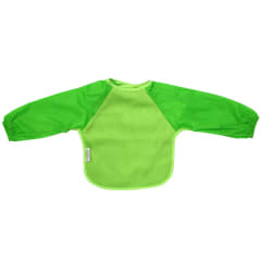 FLEECE SMALL L/S BIB LIME