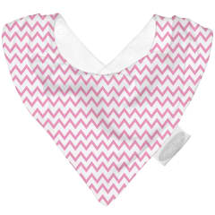 JERSEY BANDANA PINK CHEVRON