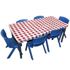 Tablecloth 120X60CM GINGHAM RECT RED