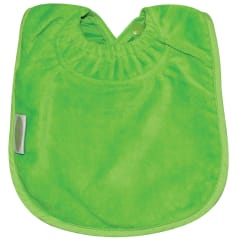 TOWEL PLAIN LARGE BIB LIME