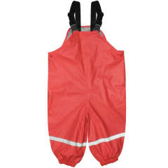 WATERPROOF OVERALL RED LARGE