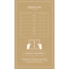 FILOFAX PER CLIPBOOK UNDATED WTV DIARY