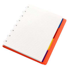 A5 SAFFIANO NOTEBOOK BR ORANGE