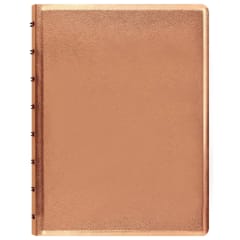FILOFAX A5 SAFFIANO NOTEBOOK MTLC ROSE GOLD
