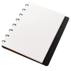 FILOFAX A5 SAFFIANO NOTEBOOK MTLC ROSE GOLD