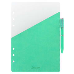 A5 organiser pen loop Green