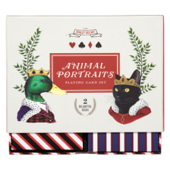 GALISON Playing Cards Animal Portraits BBestiary