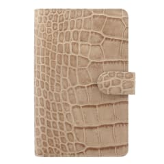 FILOFAX PER COM CLASSIC CROC ORGANISER FAWN