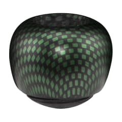 APPLE CARBON FINISH BOWL GREEN